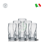 Bộ 6 ly thủy tinh SORGENTE màu trắng – Bormioli Rocco 340360 – 450ml