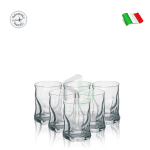 Bộ 6 ly thủy tinh SORGENTE màu trắng – Bormioli Rocco 340420 – 300ml