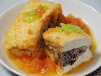 HY House - Đậu hủ dồn thịt sốt cà