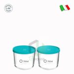 HY House - Combo 2 hộp thủy tinh tròn cao FRIGOVERRE-Bormioli Rocco-FG21-700ml