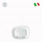 HY House - Đĩa thủy tinh chữ nhật trung PARMA-Bormioli Rocco-431242-21x16cm