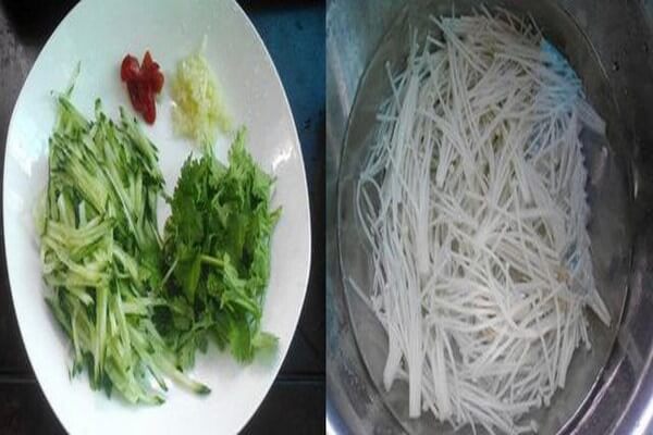 HY House - Salad tai heo trộn nấm
