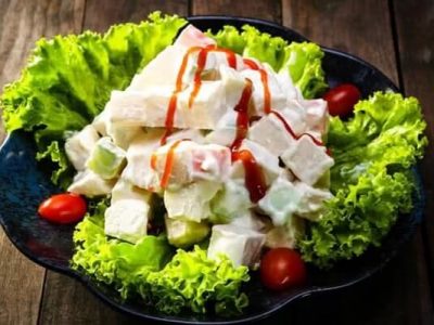 HY House - Salad rau trộn sốt mayonnaise giúp giảm cân hiệu quả