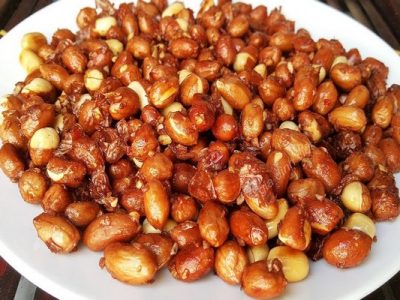 HY House - Lạc rang tỏi ớt thơm ngon