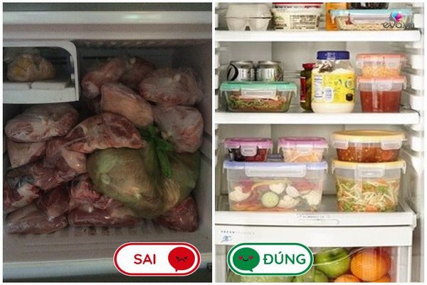 HY House - 11 sai lầm tai hại nhà nào cũng mắc khi bảo quản thực phẩm trong tủ lạnh