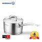 Quánh inox cao cấp Korkmaz Proline 2 lít có nắp - HYA1157